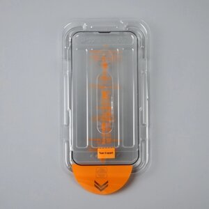 Защитное стекло для iPhone 13 Pro Max/14 Plus, рамка для установки, полный клей, 9H, 0.33 мм