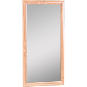 Зеркало Домино, МДФ профиль, бук, размер 600х400 мм