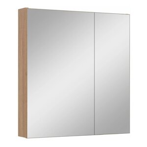 Зеркало-шкаф для ванной комнаты "Лада 60" графит, 12 х 60 х 65 см