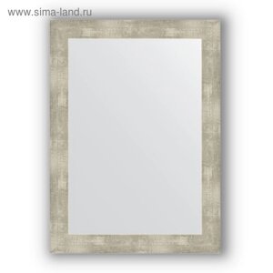 Зеркало в багетной раме - алюминий 61 мм, 54 х 74 см, Evoform
