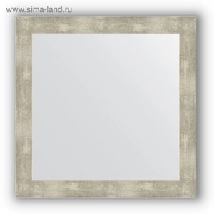 Зеркало в багетной раме - алюминий 61 мм, 64 х 64 см, Evoform