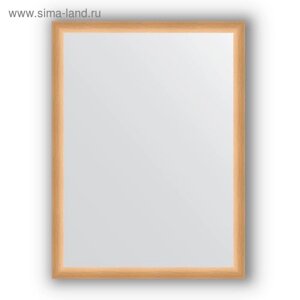 Зеркало в багетной раме - бук 37 мм, 60 х 80 см, Evoform