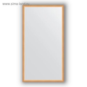 Зеркало в багетной раме - бук 37 мм, 70 х 130 см, Evoform
