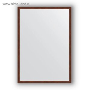 Зеркало в багетной раме - орех 22 мм, 48 х 68 см, Evoform