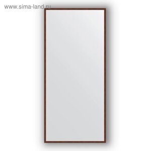 Зеркало в багетной раме - орех 22 мм, 68 х 148 см, Evoform