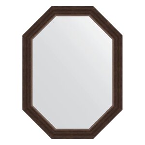 Зеркало в багетной раме, палисандр 62 мм, 61x81 см