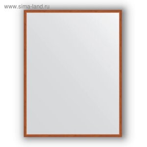 Зеркало в багетной раме - вишня 22 мм, 68 х 88 см, Evoform