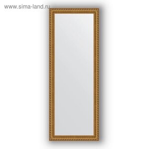 Зеркало в багетной раме - золотой акведук 61 мм, 54 х 144 см, Evoform