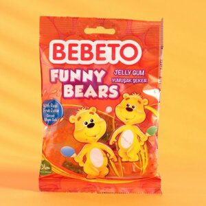 Жевательный мармелад bebeto FUNNY BEARS, 70 г