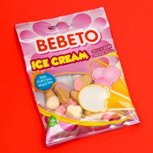 Жевательный мармелад bebeto ICE CREAM, 70 г