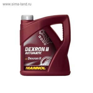 Жидкость для акпп mannol automatic ATF D-II, GM dexron II D, 4 л