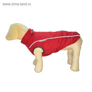 Жилет Osso «Аляска» для собак, размер 55-2 (ДС 50-55, ОШ 66, ОГ 76-90), красный