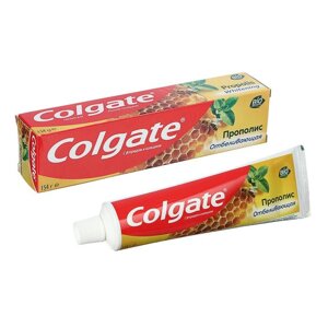 Зубная паста Colgate, прополис, отбеливающая, 100 мл