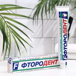 Зубная паста «Фтородент», в упаковке, 90 г