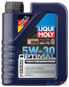 39030 LiquiMoly НС-синт. мот. масло Optimal New Generation 5W-30 (1л)