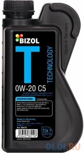 88210 BIZOL НС-синт. мот. масло Technology 0W-20 C5 (1л)