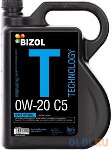 88211 BIZOL НС-синт. мот. масло Technology 0W-20 C5 (5л)