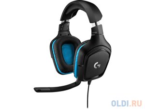(981-000770) Гарнитура Logitech 7.1 Surround Sound Wired Gaming Headset G432 Leatherette
