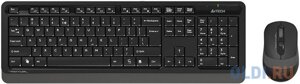 A-4Tech Клавиатура + мышь A4 Fstyler FG1010 GREY клав: черный/серый мышь: черный/серый USB беспроводная [1147570]