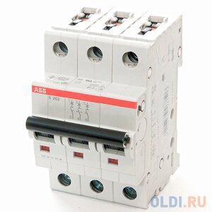 ABB 2CDS253001R0404 Автомат. выкл-ль 3-полюсной S203 C40