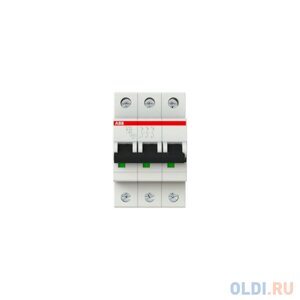 ABB S203 Автоматический выключатель 3P 25А 6kA 2CDS253001R0255