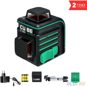 ADA Лазерный уровень Cube 2-360 Green Professional Edition А00534