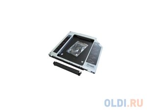 Адаптер оптибей 9,5 mm Espada SS95 (optibay, hdd caddy) SATA/miniSATA (SlimSATA) для подключения HDD/SSD 2,5” к ноутбуку