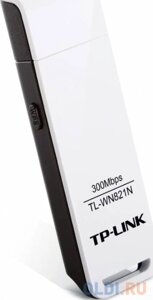 Адаптер TP-link TL-WN821N wireless USB adapter, atheros, 2x2 MIMO, 2.4ghz, 802.11n