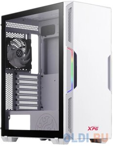 ADATA XPG starker белый mid-tower, micro-ATX, mini-ITX, standard-ATX, USB 3.2 gen1 type-A