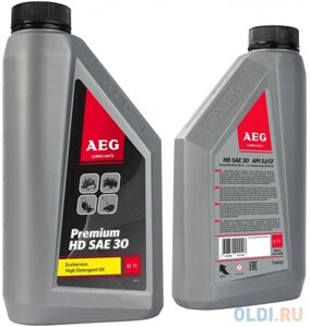 AEG масло 4-х тактное SAE 30, AP SJ/CF, 1л.