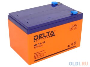 Аккумулятор Delta HR 12-12 12V12Ah