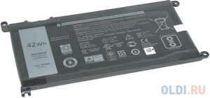 Аккумулятор для ноутбука dell inspiron: 13-5000 13-5368 13-5378 13-5379 13-7368 4200мач 11.4V DELL WDXOR-SP