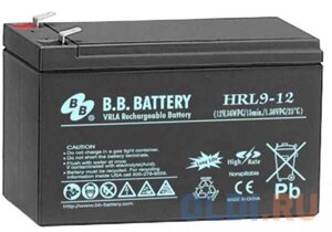 Аккумуляторная батарея B. B. Battery HRL 9-12 (12V;9Ah)
