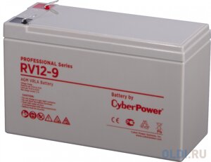 Аккумуляторная батарея CyberPower RV 12-9 12В/9Ач, клемма F2