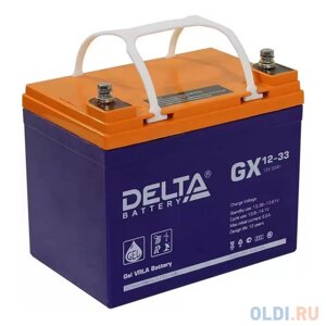 Аккумуляторная батарея Delta GX 12-33