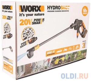 Аккумуляторная мойка высокого давления WORX WG620E, 20В, 2Ач х1 + ЗУ