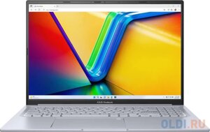 ASUS vivobook 16X K3605ZV i7-12700H 16gb SSD 1tb nvidia RTX 4060 8gb 16 WUXGA IPS 70вт*ч no OS серебристый K3605ZV-N1151 90NB11W2-M008W0