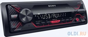 Автомагнитола SONY DSX-A110U USB MP3 FM RDS 1DIN 4x55вт черный