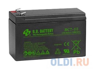 Батарея B. B. Battery BC 7-12 7Ач 12B