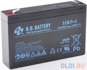 Батарея B. B. Battery HR 9-6 8Ач 6B