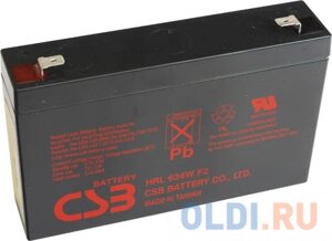 Батарея CSB HRL634W F2 6V/9AH