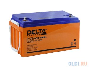 Батарея delta DTM 1265 L 65ач 12B