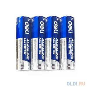 Батарейки Deli E18507 AAA LR03 (4штPack)