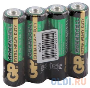Батарейки GP 15G-OS4/GP15G-2CR4 AA 4 шт