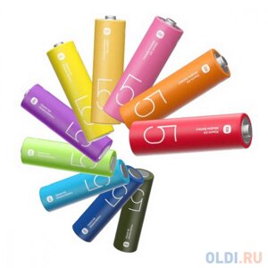 Батарейки Xiaomi AA Rainbow Batteries (10 шт.)