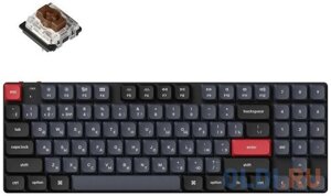 Беспроводная механическая клавиатура QMK Keychron K13 Pro, 90 клавиш, Hot-Swap, Gateron low profile Brown Switch