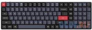 Беспроводная механическая клавиатура QMK Keychron K17 Pro, 103 клавиши, Knob, Hot-Swap, Gateron low profile Blue Switch