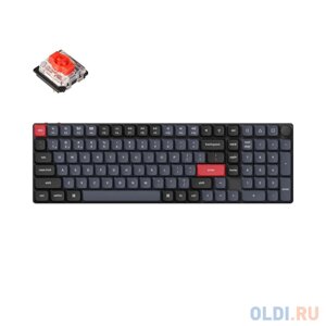 Беспроводная механическая клавиатура QMK Keychron K17 Pro, 103 клавиши, Knob, Hot-Swap, Gateron low profile Red Switch