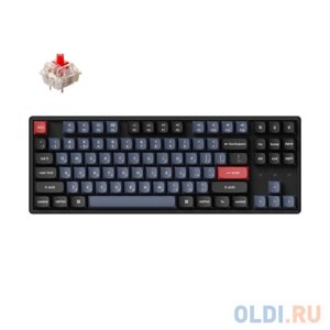 Беспроводная механическая клавиатура QMK Keychron K8 Pro, 87 клавиш, Hot-Swap, Gateron G pro Red Switch