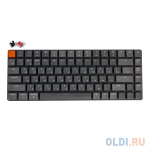 Беспроводная механическая ультратонкая клавиатура Keychron K3, 84 клавиши, RGB подсветка, Red Switch